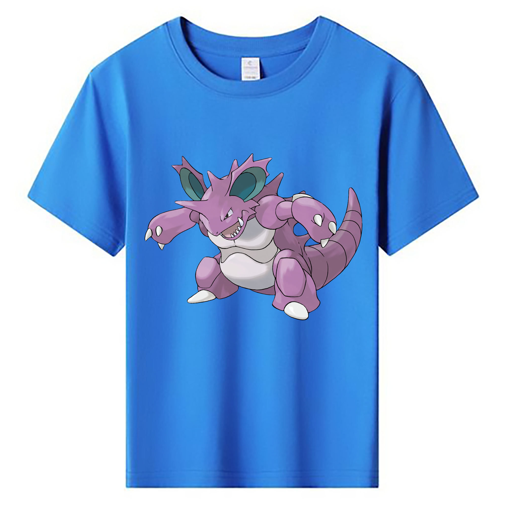 （画像用） ポケットモンスター Pokémon 綿100％キッズTシャツ（フロントプリント）